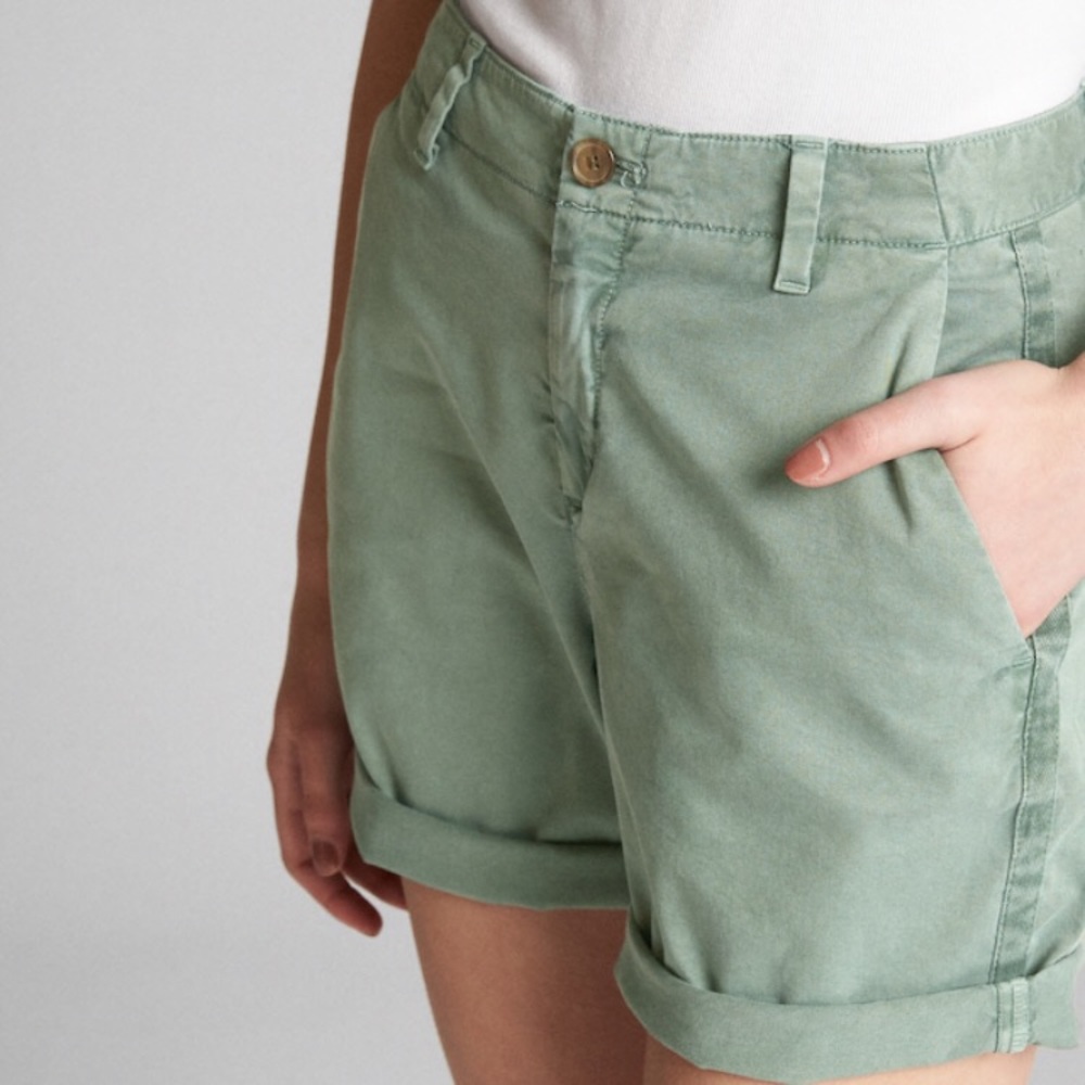 Green shorts